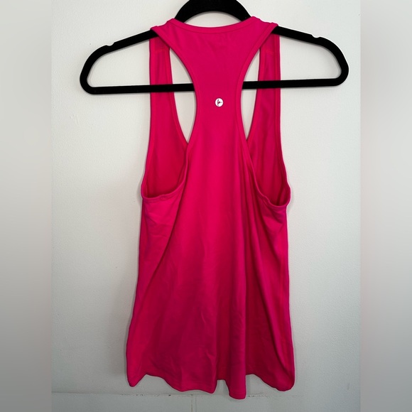 Women’s Pink 20 Degree Key Hole Tank Top Work Out Gym Athletic Active Wear XL - Picture 5 of 8